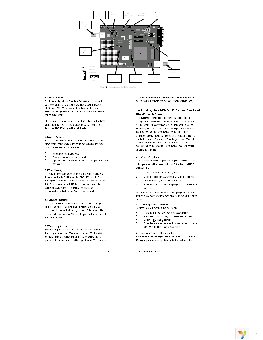 ADC14061EVAL Page 4