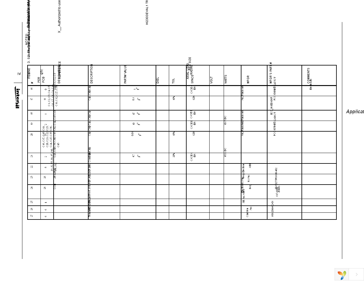 HI2303EVAL1 Page 14