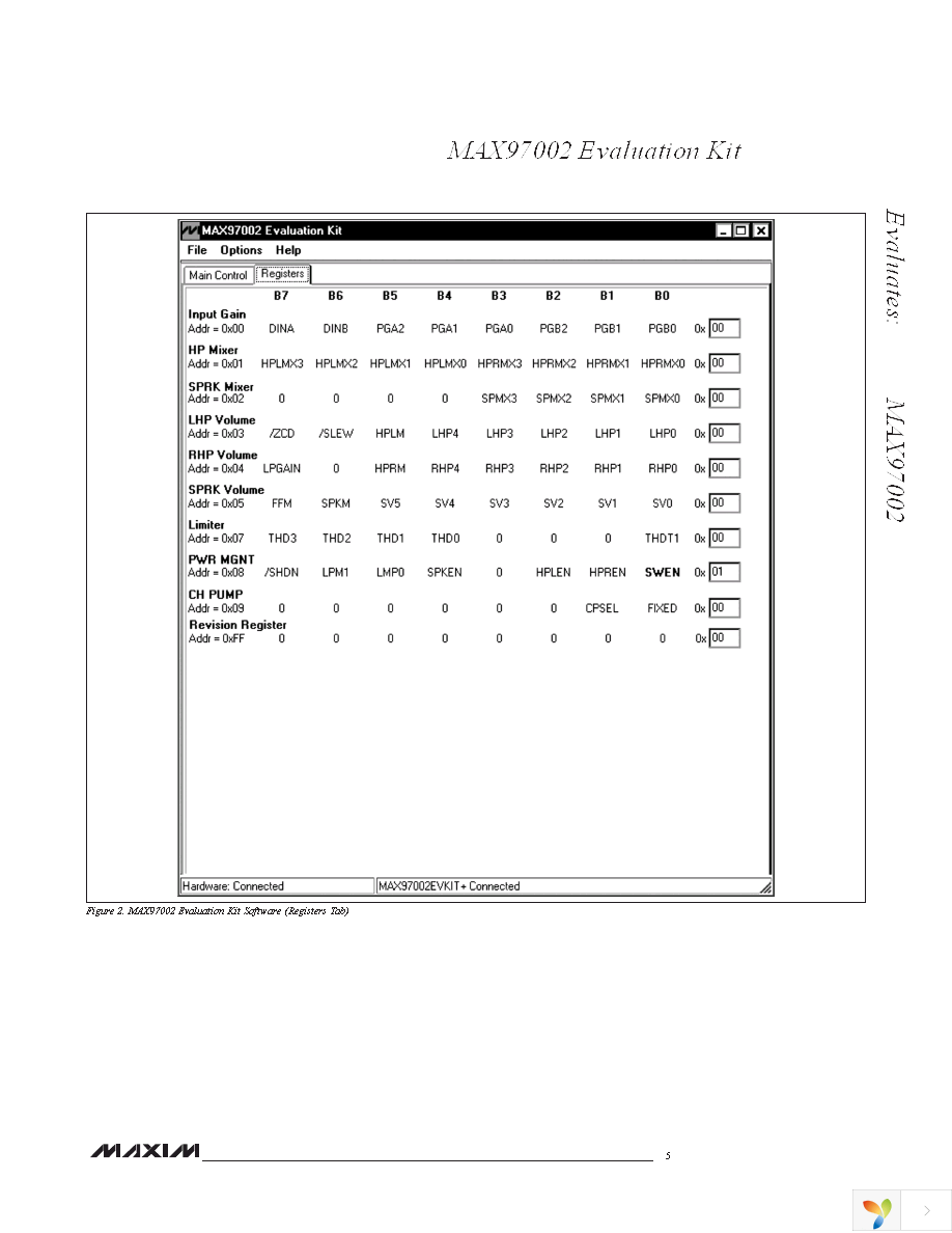 MAX97002EVKIT+ Page 5