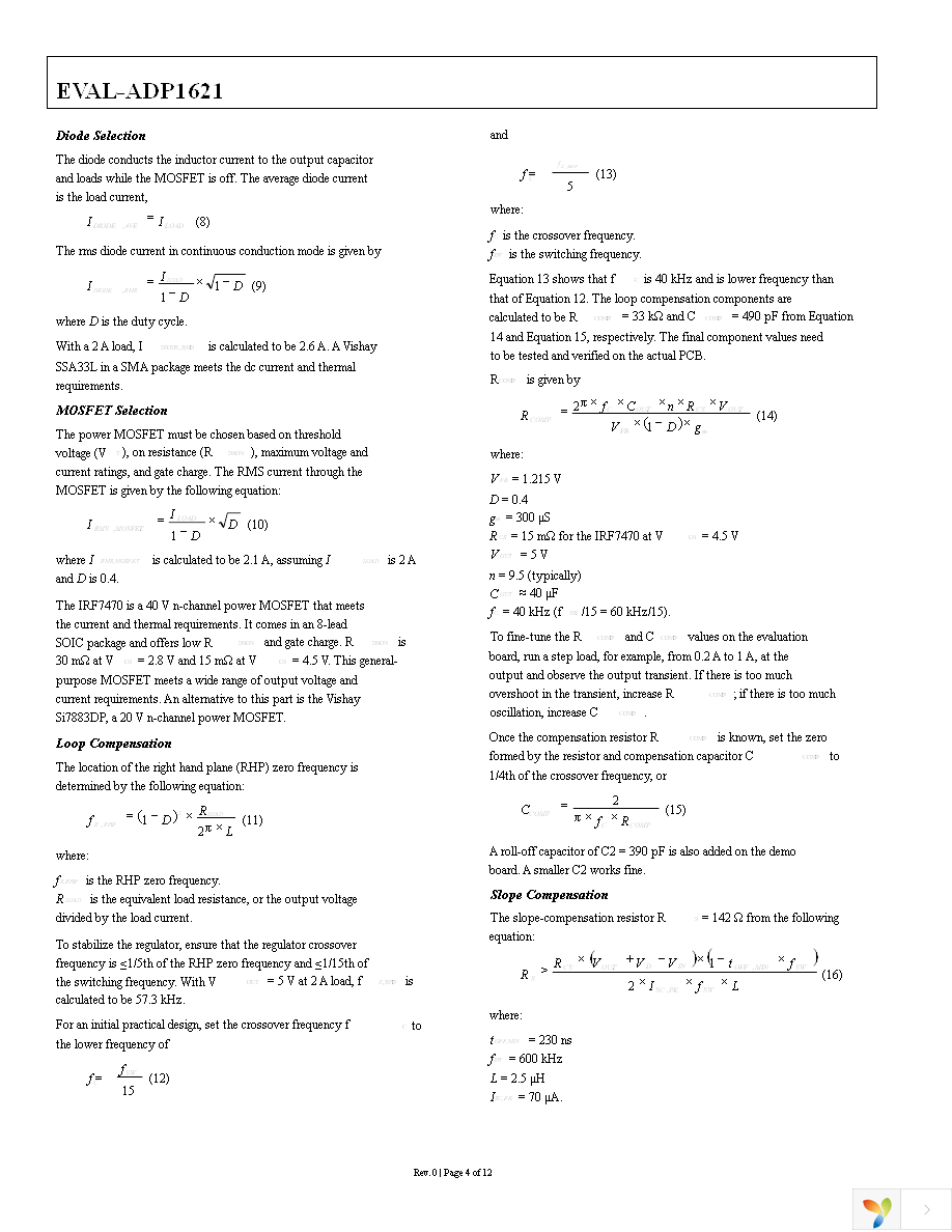 ADP1621-EVALZ Page 4