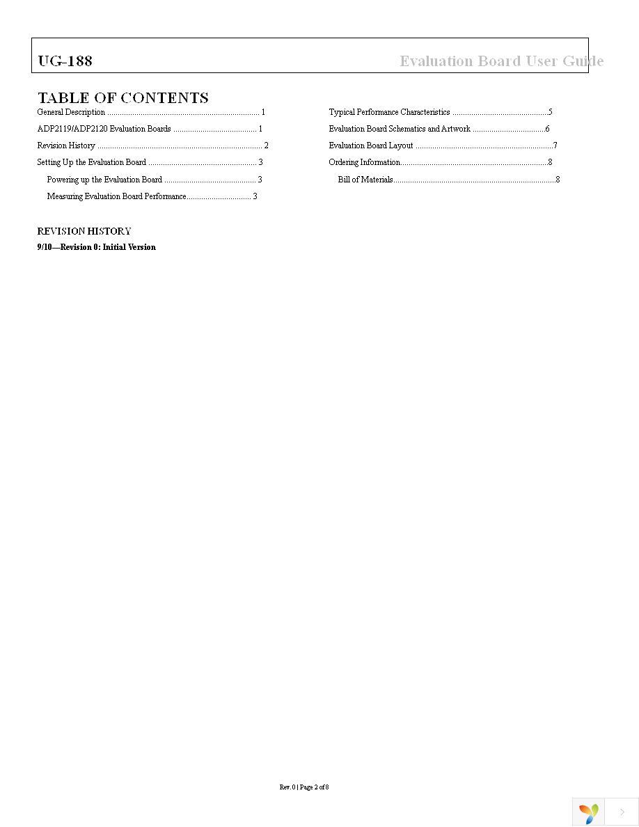 ADP2120-EVALZ Page 2