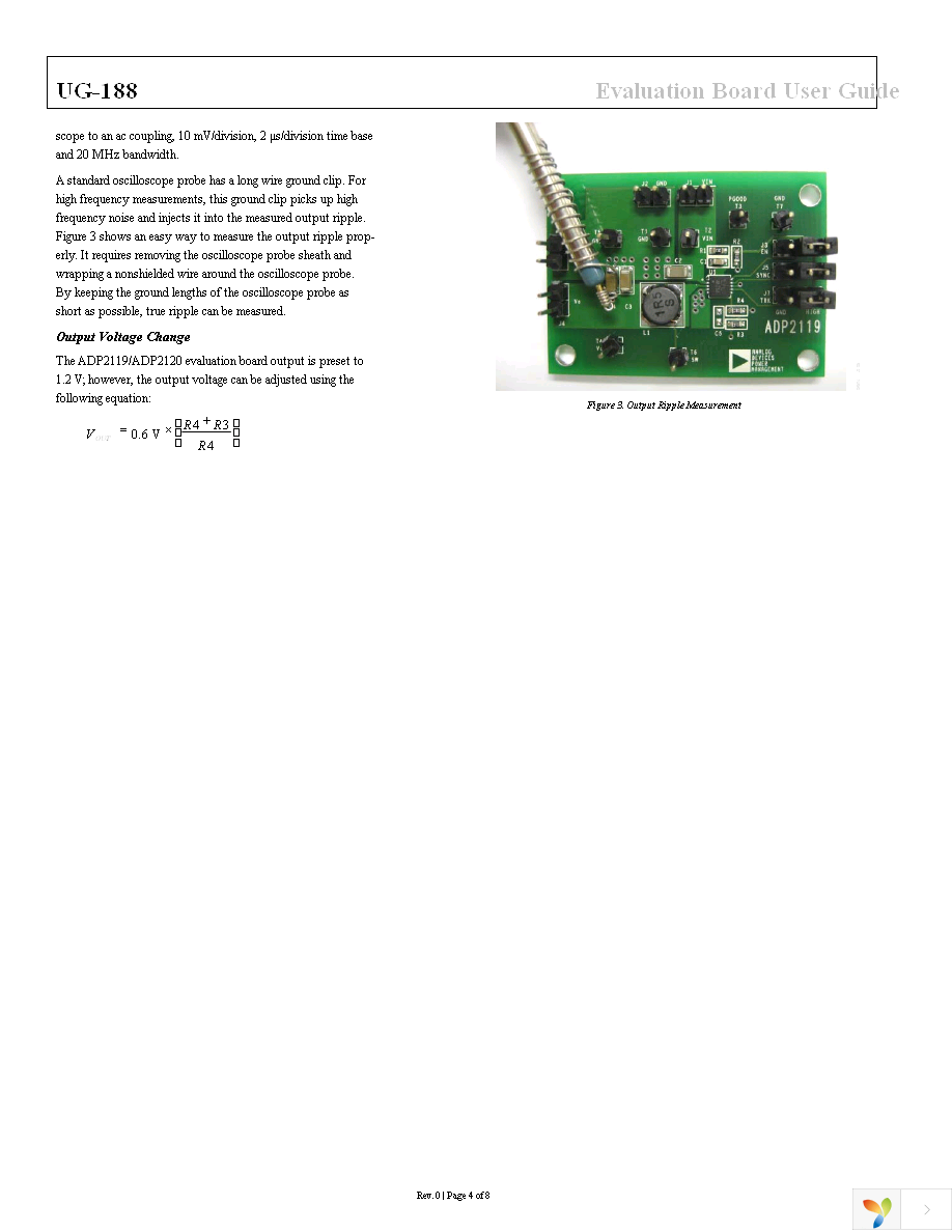 ADP2120-EVALZ Page 4