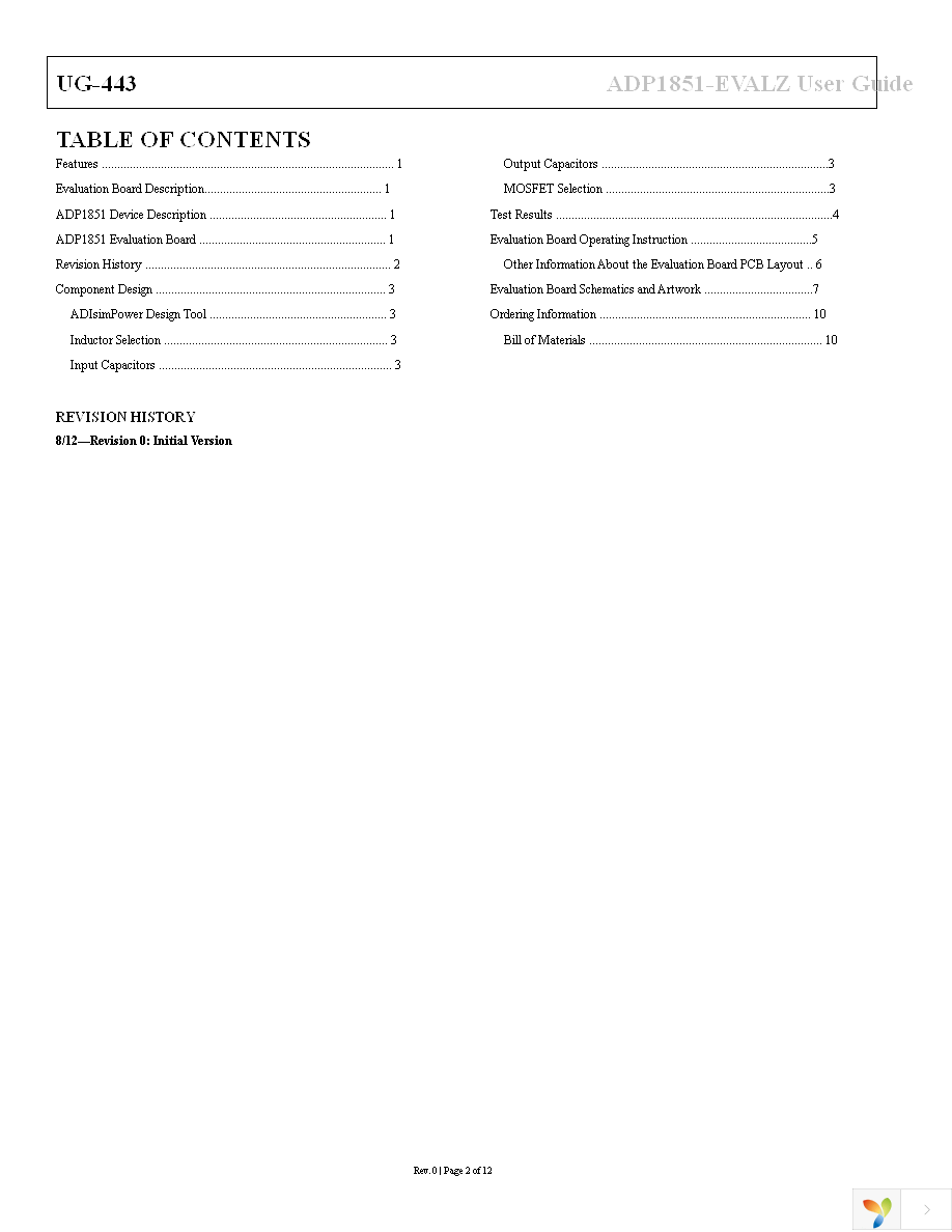 ADP1851-EVALZ Page 2