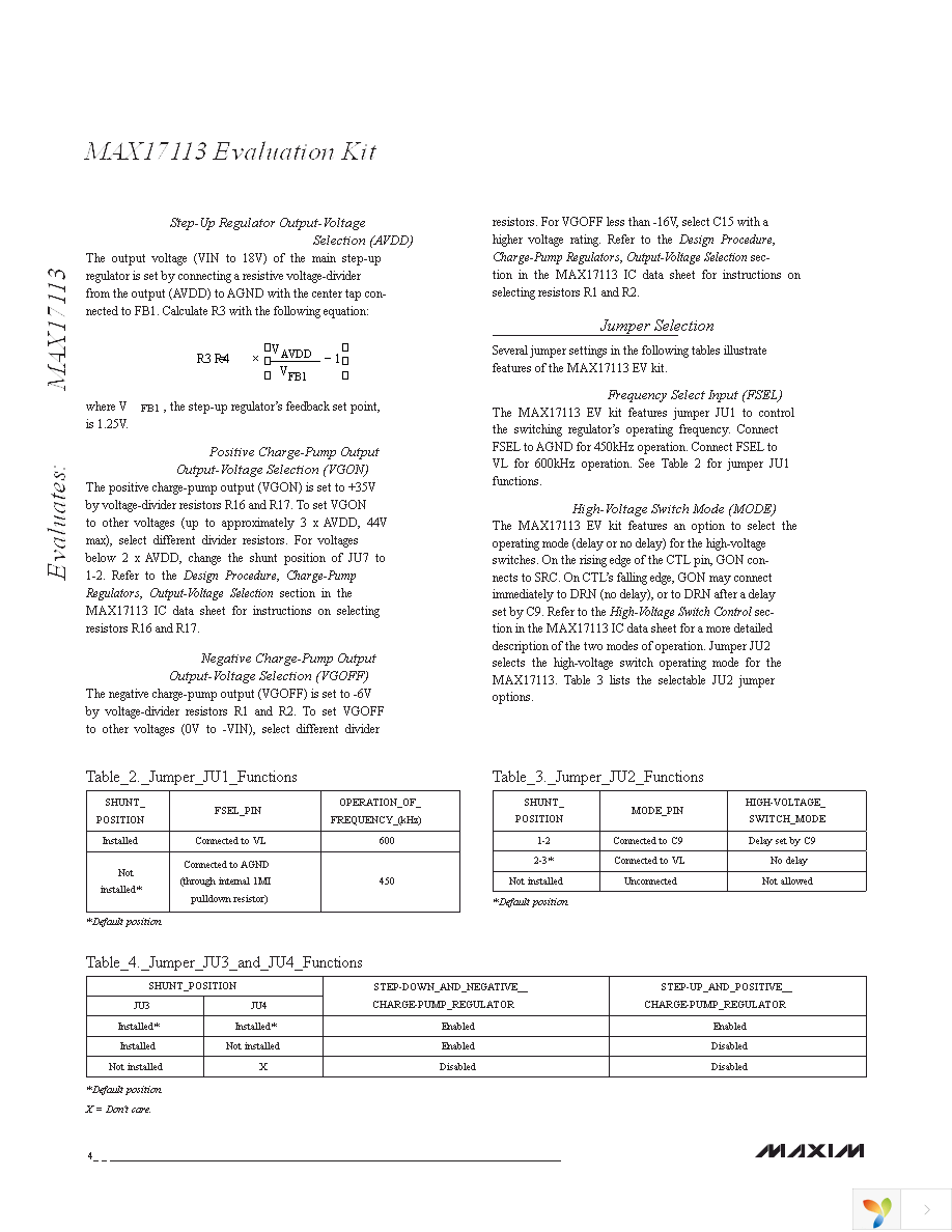 MAX17113EVKIT+ Page 4