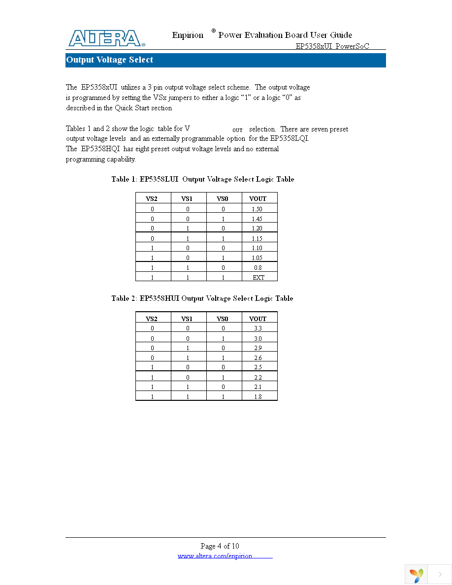 EVB-EP5358LUI Page 4