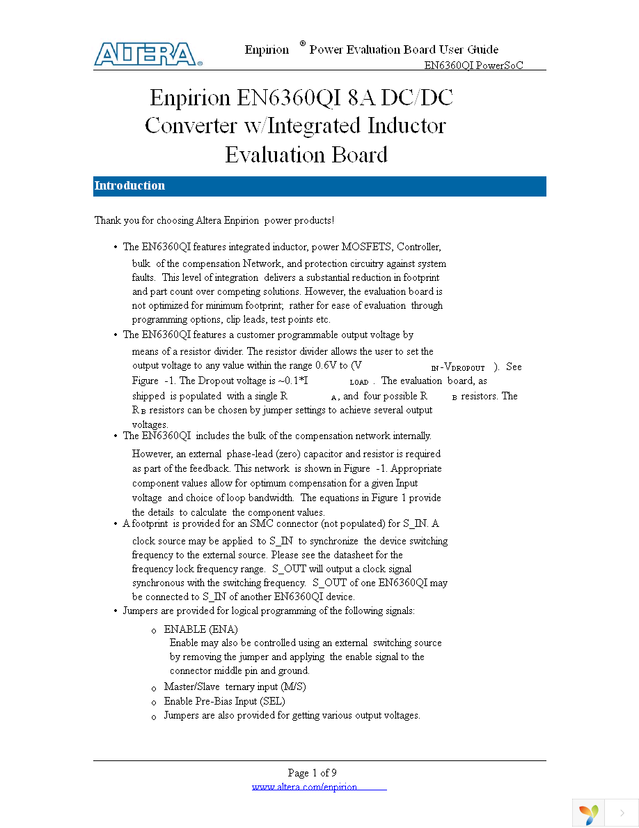 EVB-EN6360QI Page 1