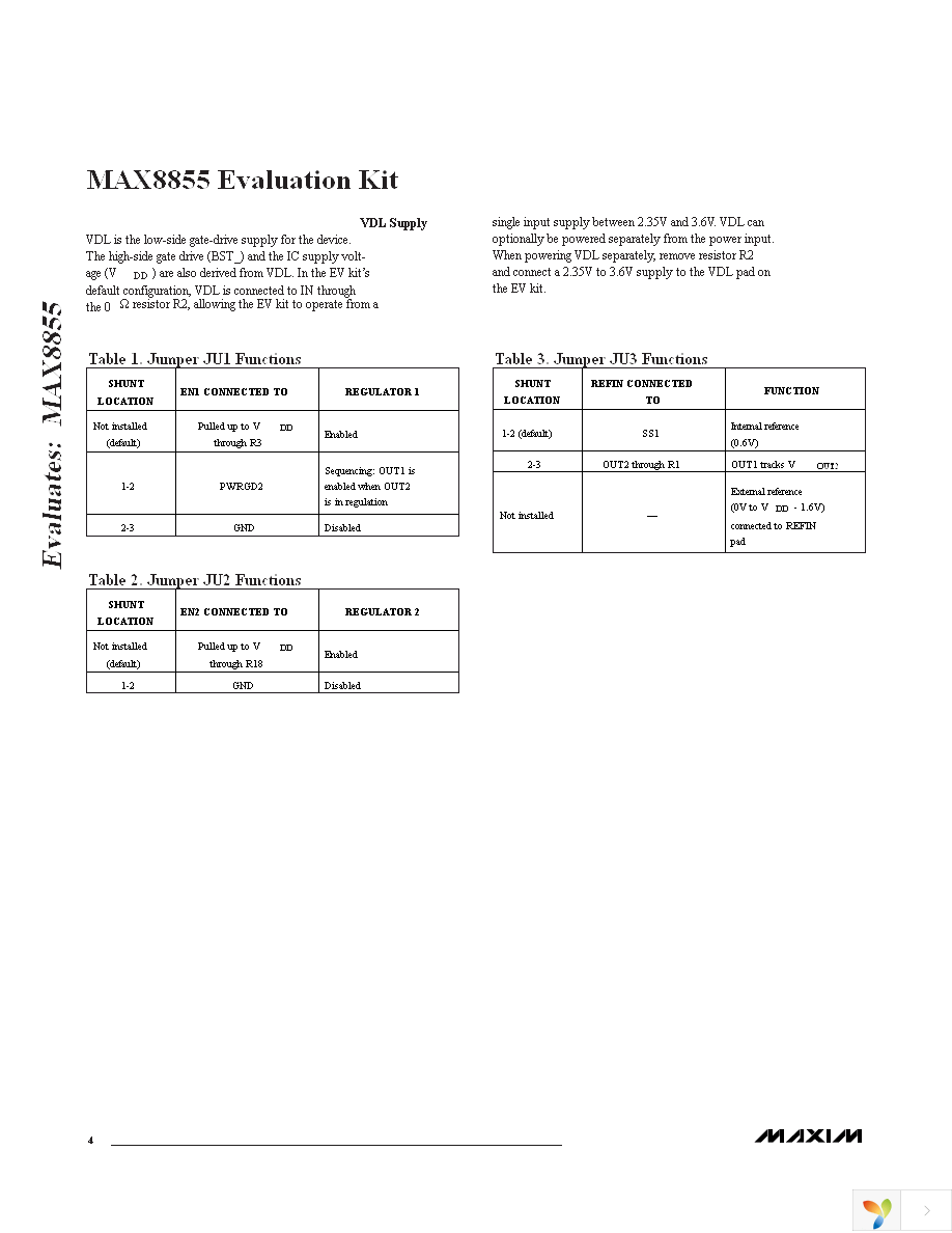 MAX8855EVKIT+ Page 4