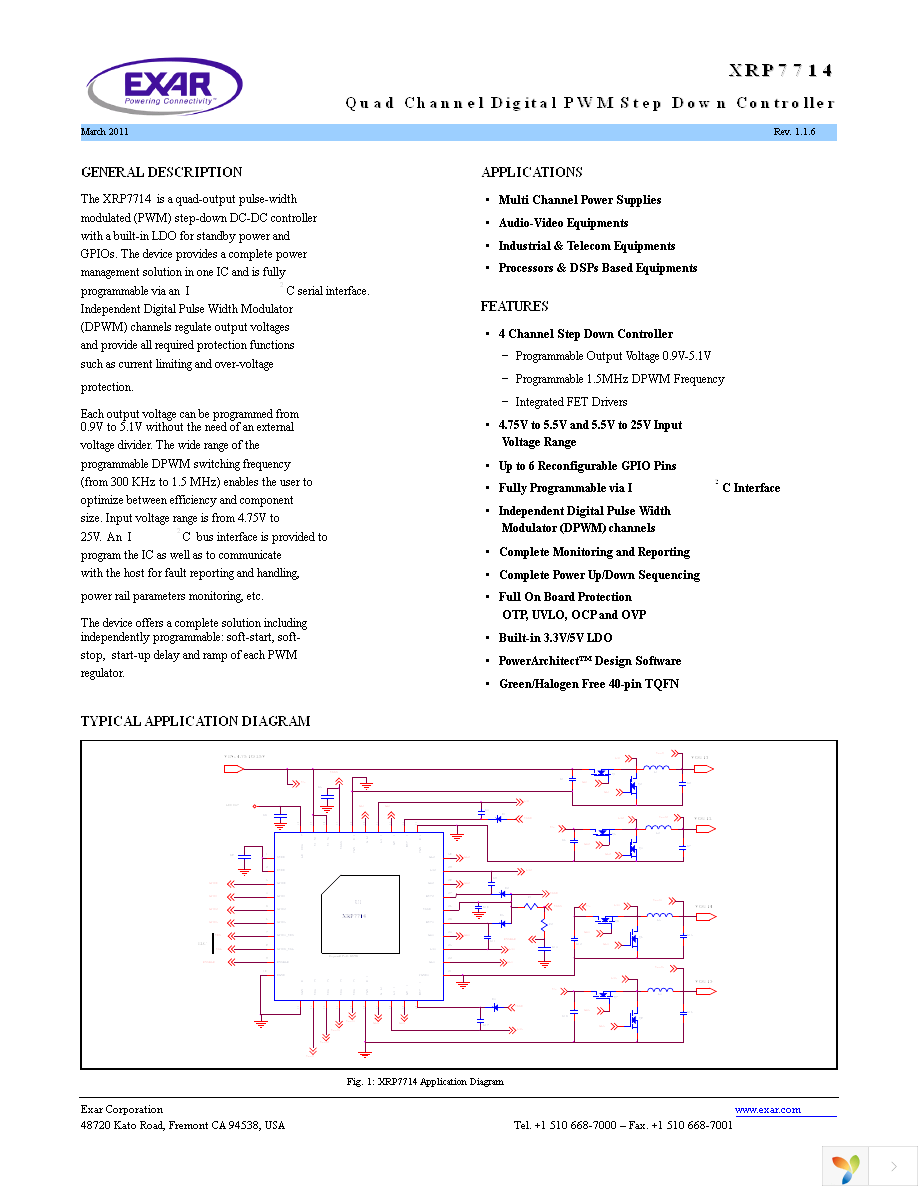 XRP7714EVB-DEMO-3-KIT Page 1