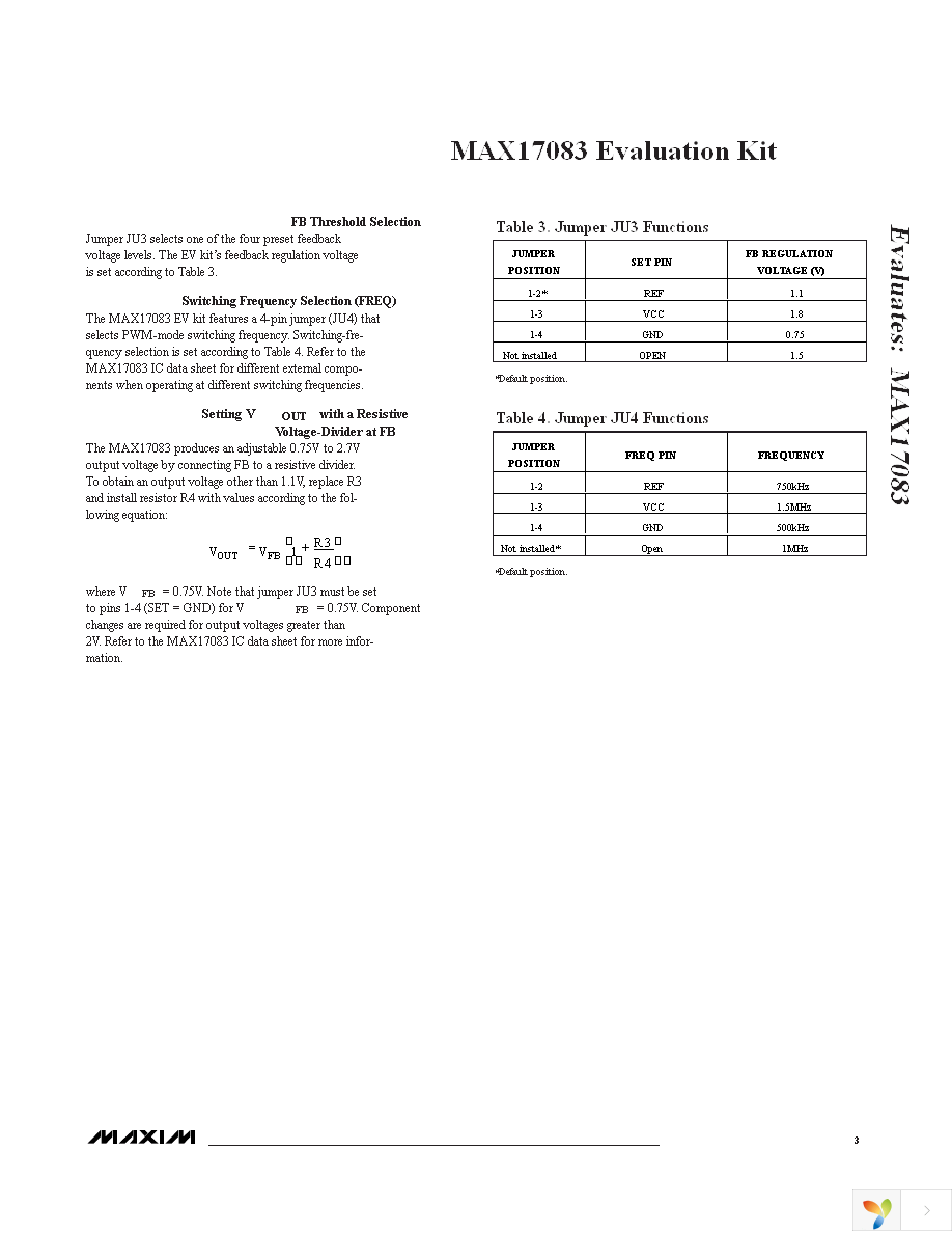 MAX17083EVKIT+ Page 3