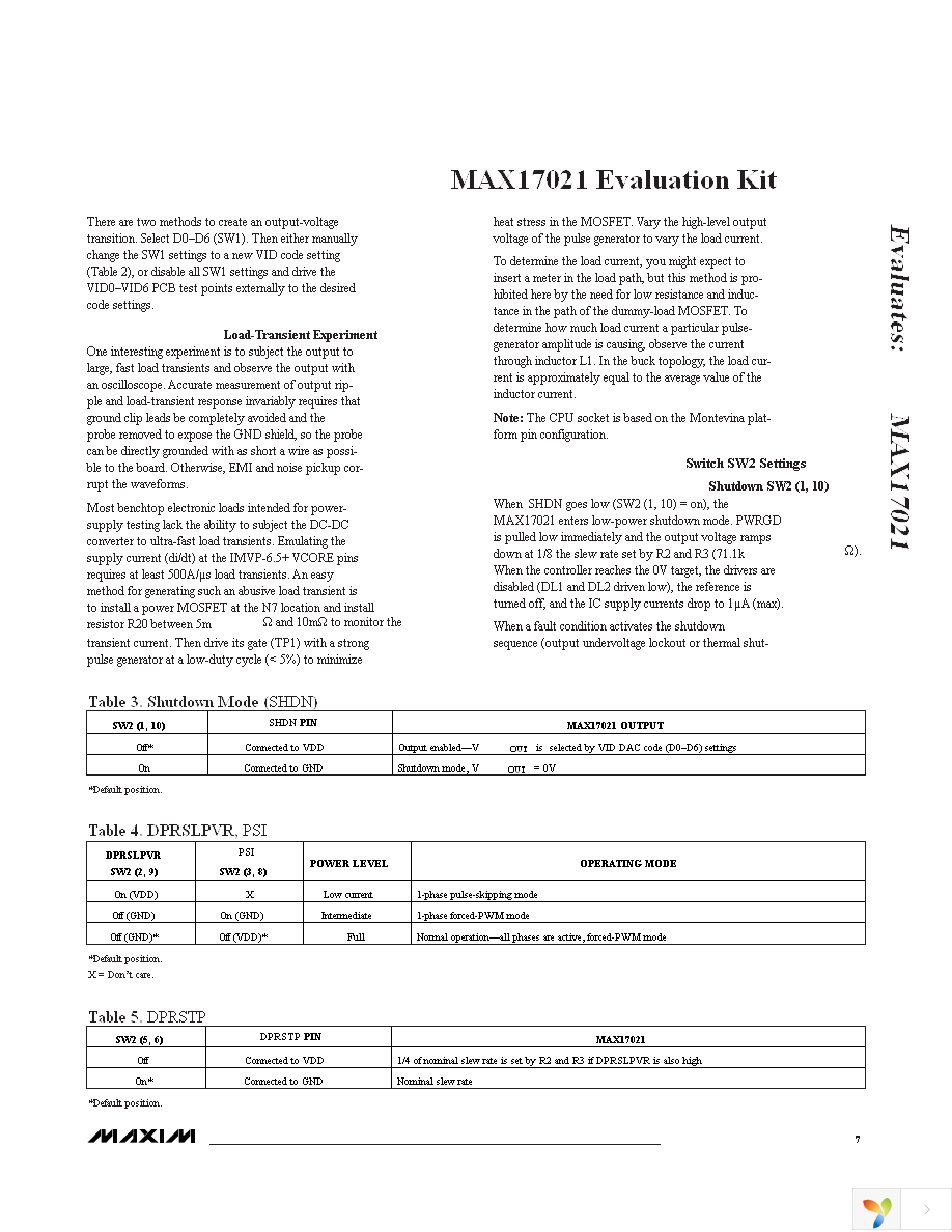 MAX17021EVKIT+ Page 7