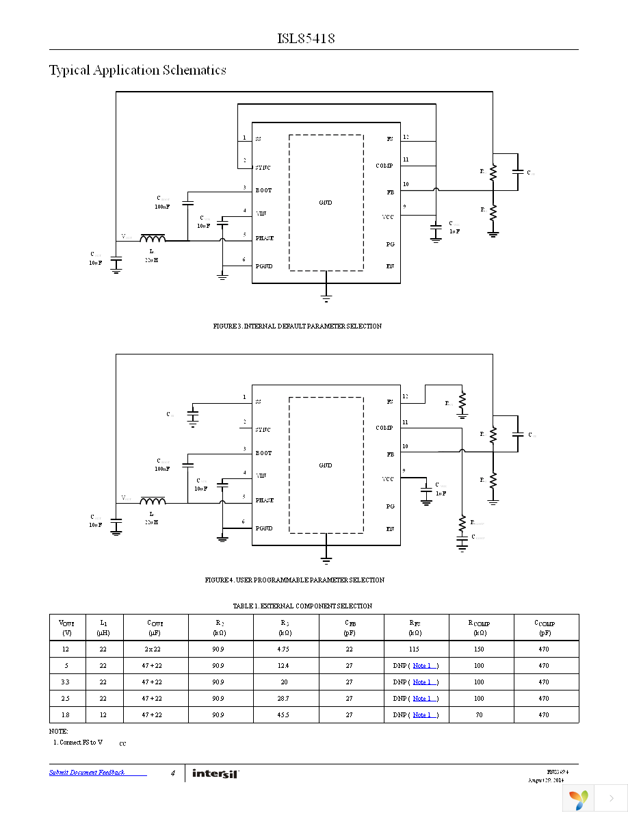 ISL85418EVAL1Z Page 4