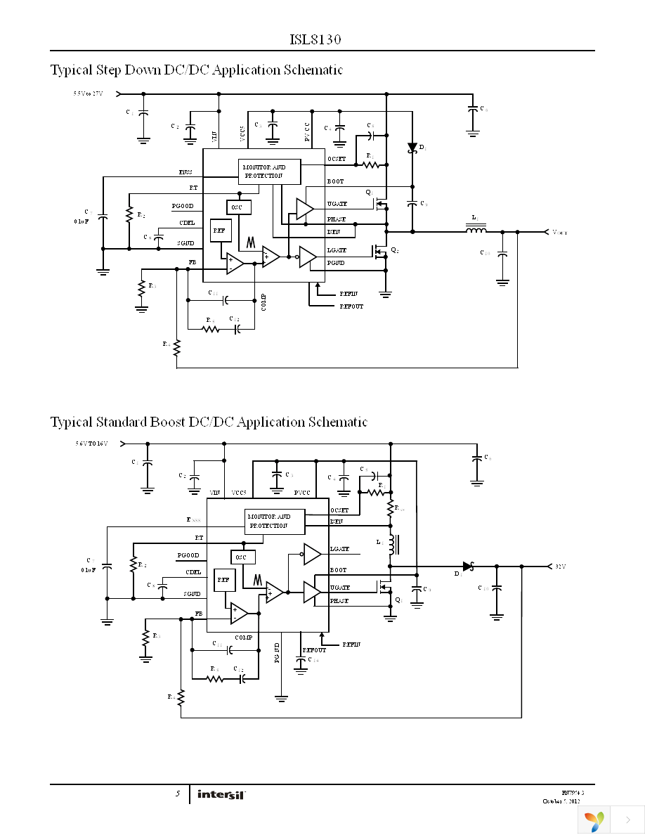 ISL8130EV1Z Page 5