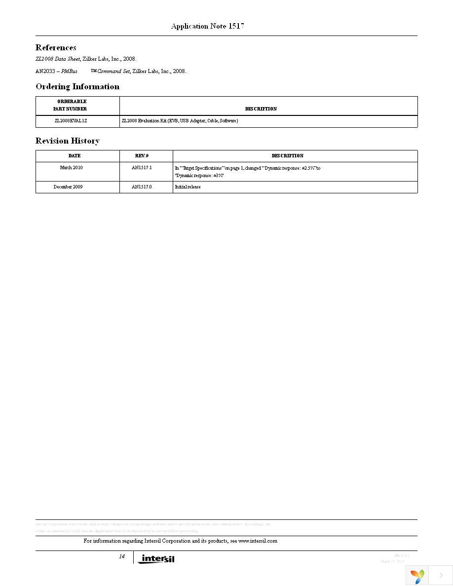 ZL2008EVAL1Z Page 14