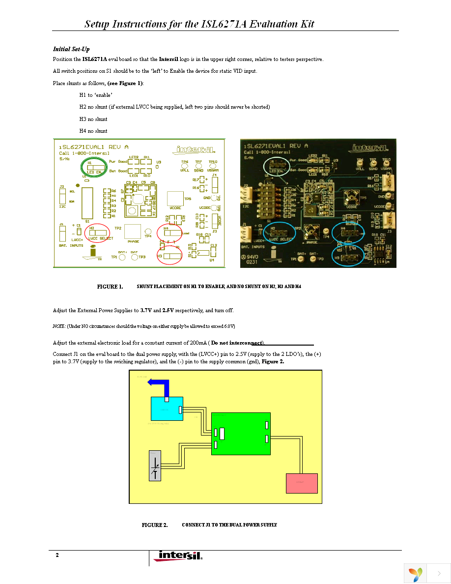 ISL6271AEVAL1 Page 2