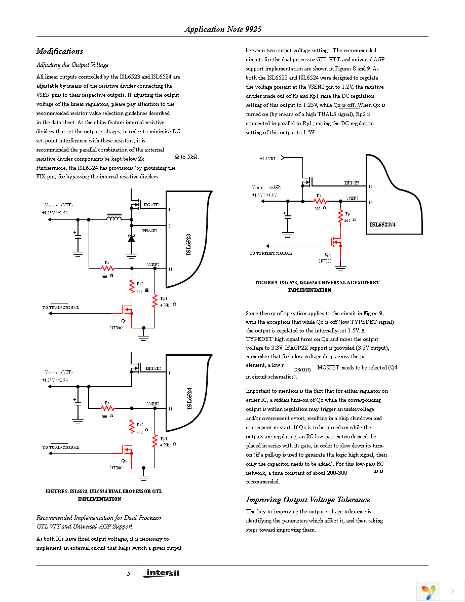 ISL6523EVAL1 Page 5