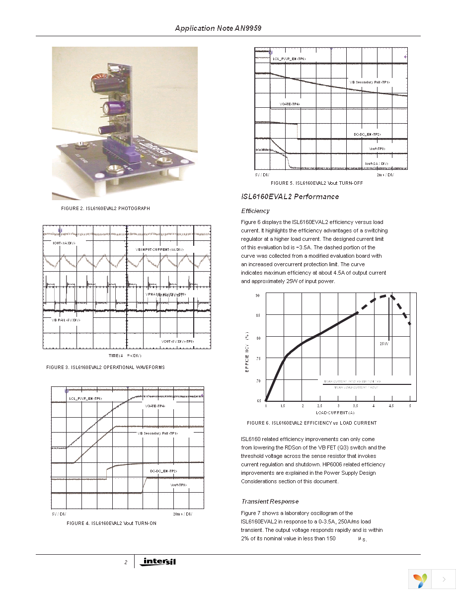 ISL6160EVAL2 Page 2