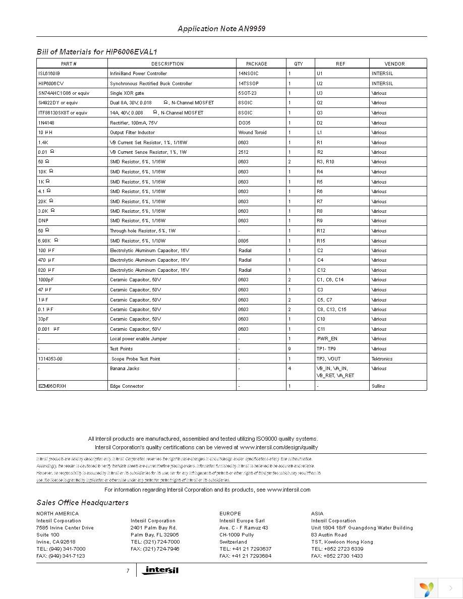 ISL6160EVAL2 Page 7