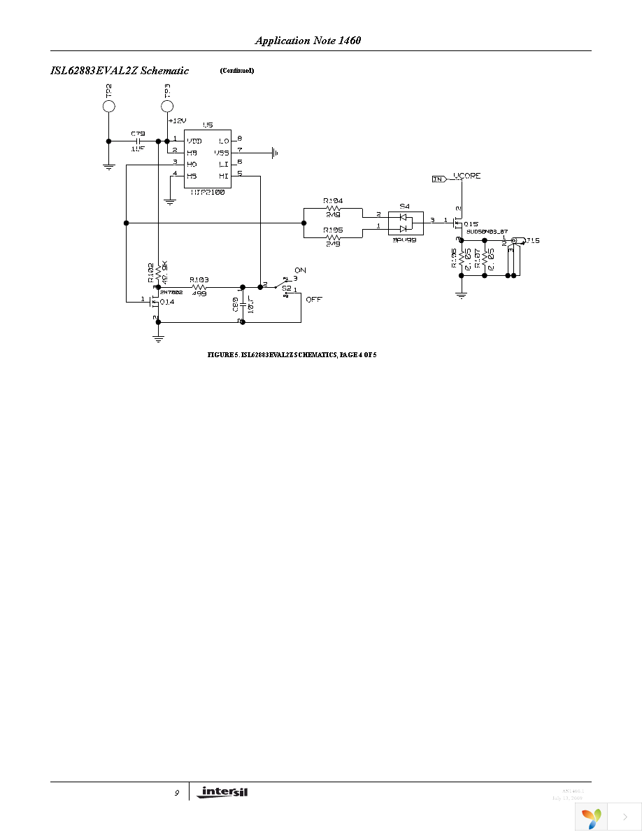 ISL62883EVAL2Z Page 9