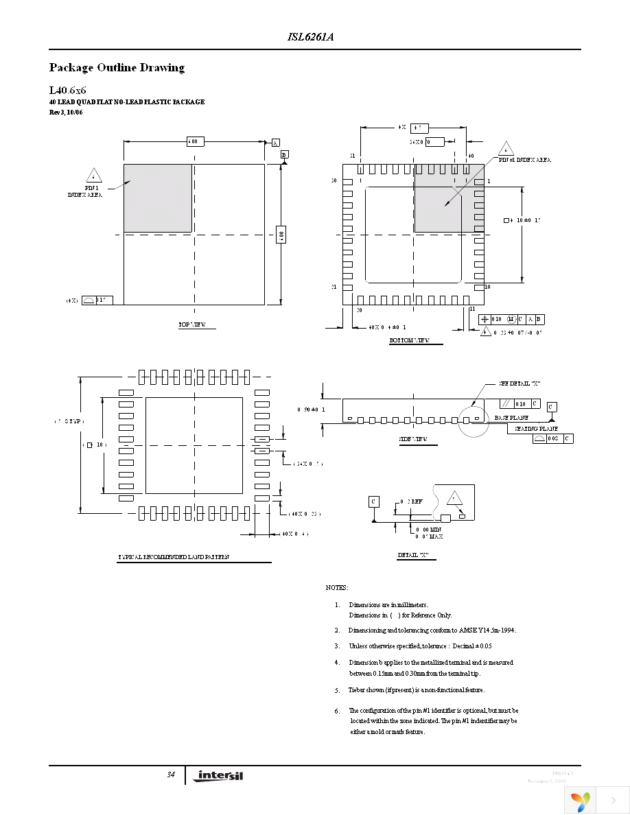 ISL6261AEVAL2Z Page 34