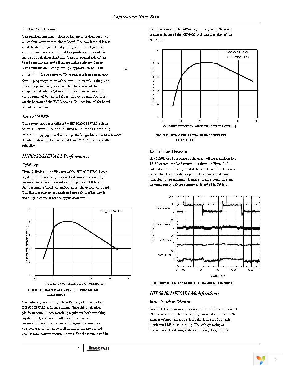 HIP6021EVAL1 Page 4