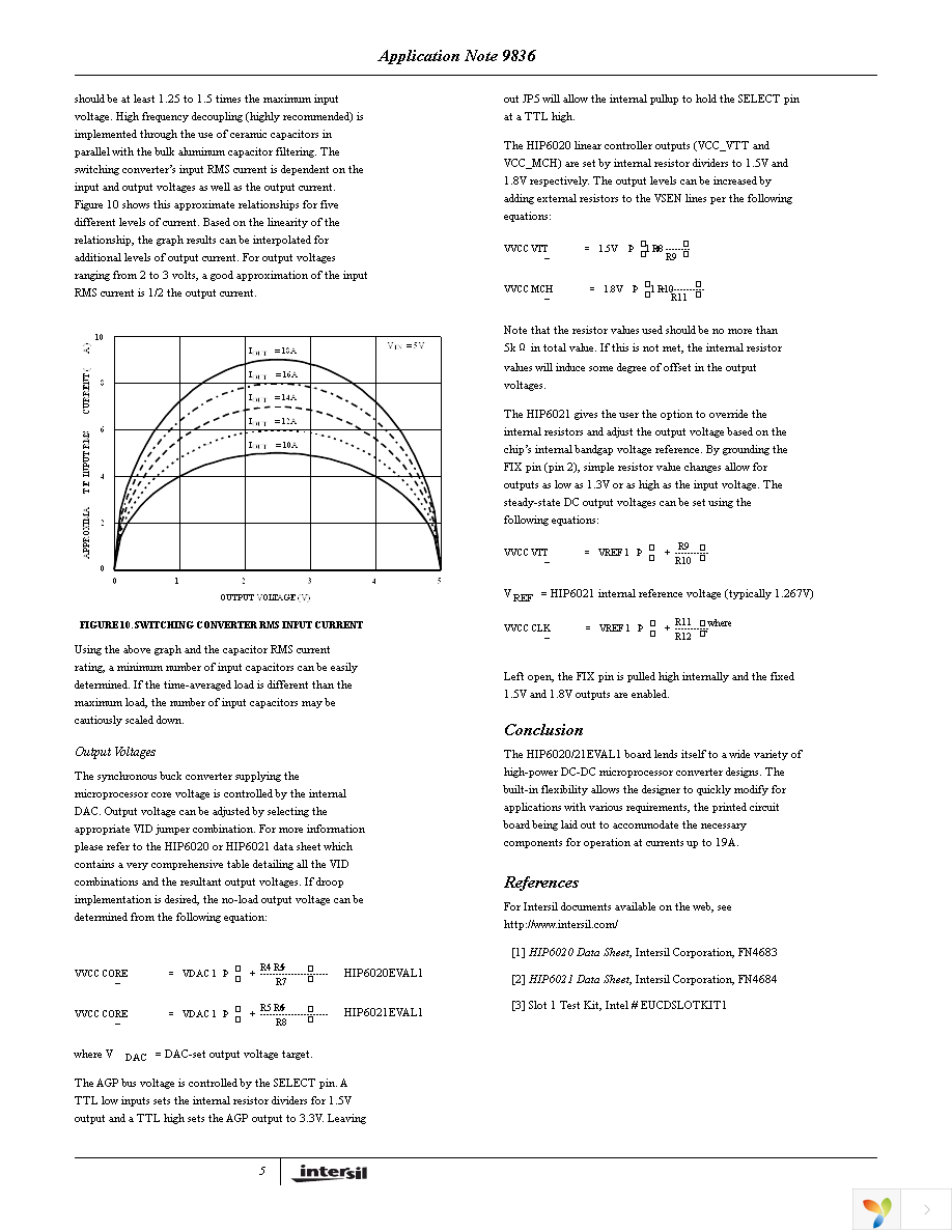 HIP6021EVAL1 Page 5