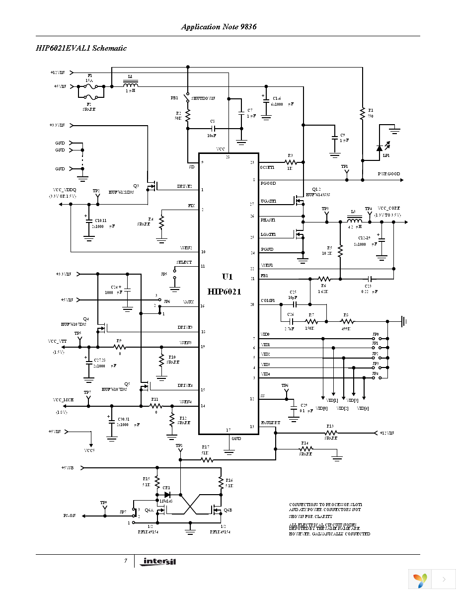 HIP6021EVAL1 Page 7