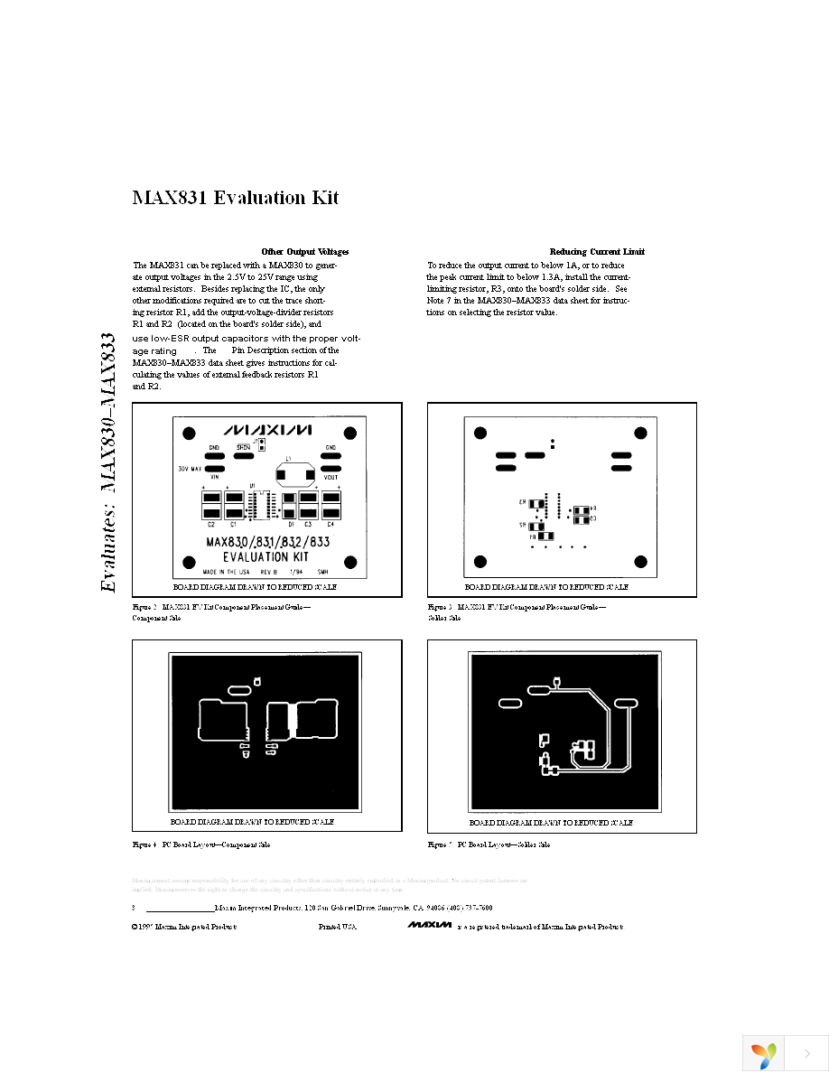 MAX831EVKIT-SO Page 4