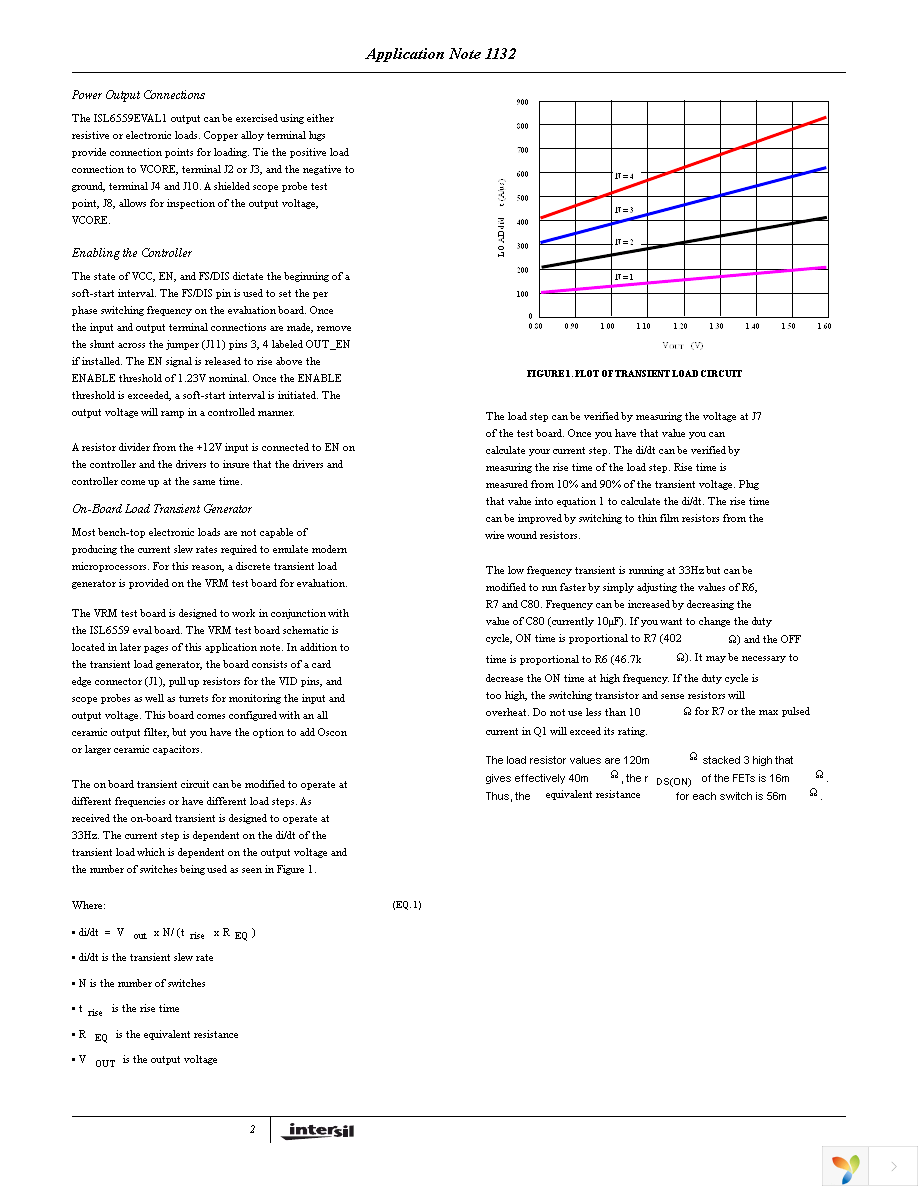 ISL6559EVAL1 Page 2