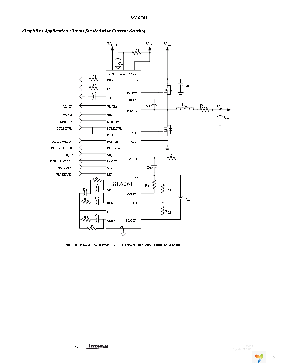 ISL6261EVAL1Z Page 10