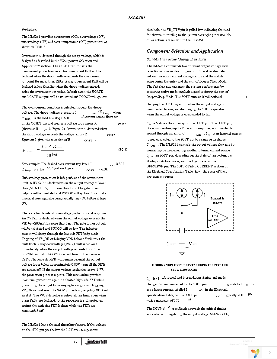 ISL6261EVAL1Z Page 15