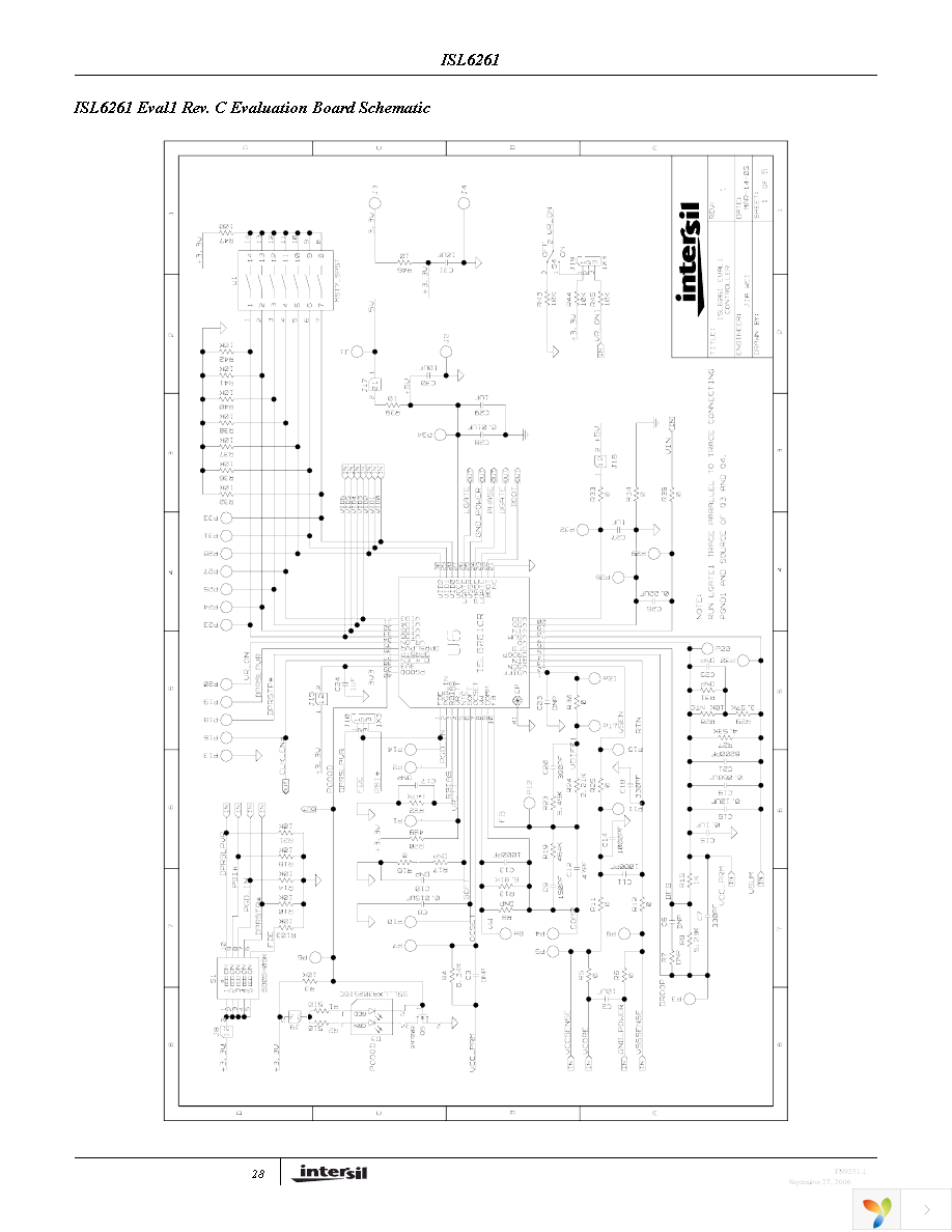 ISL6261EVAL1Z Page 28