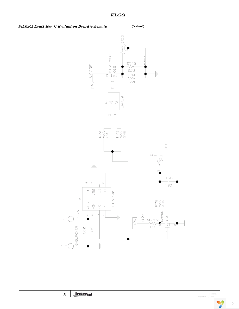 ISL6261EVAL1Z Page 31