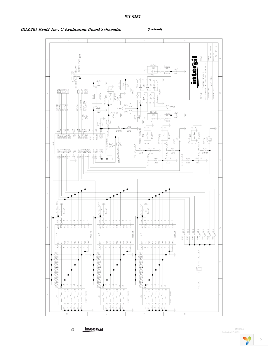 ISL6261EVAL1Z Page 32