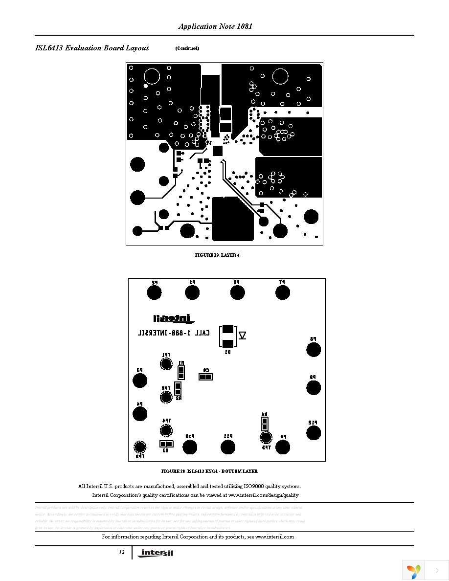 ISL6413EVAL1 Page 12