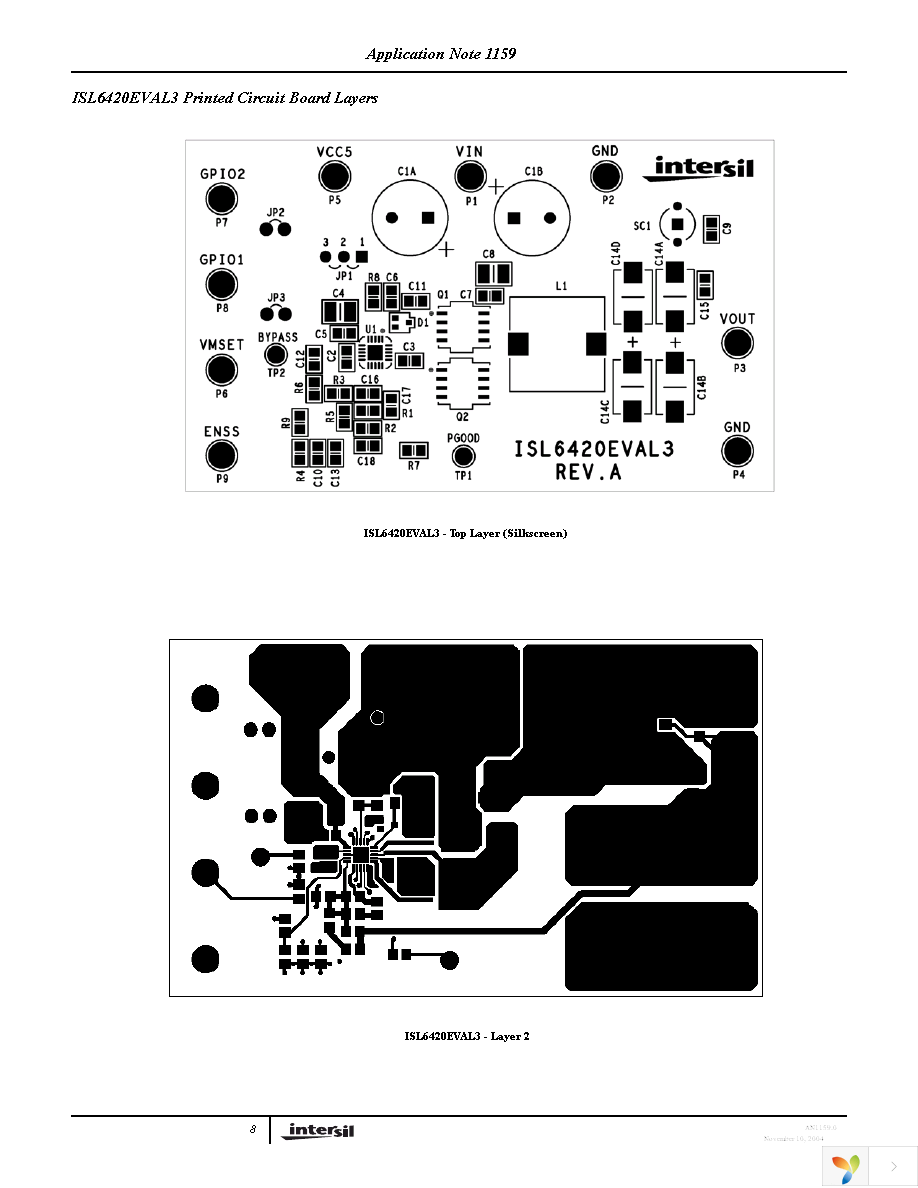 ISL6420EVAL3 Page 8