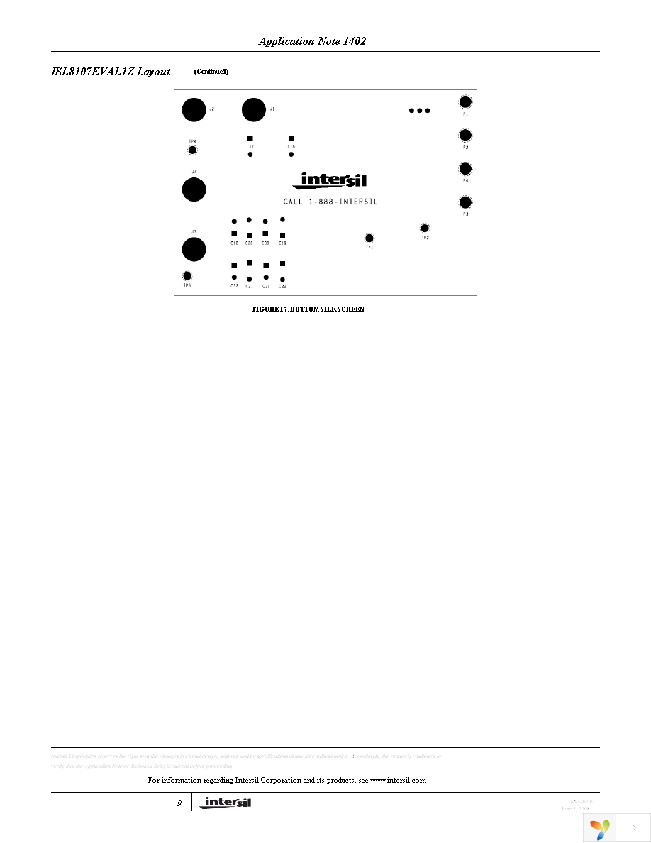 ISL8107EVAL1Z Page 9