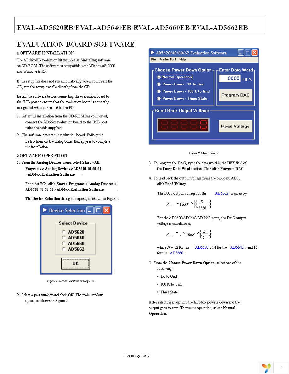 EVAL-AD5660DKZ Page 4