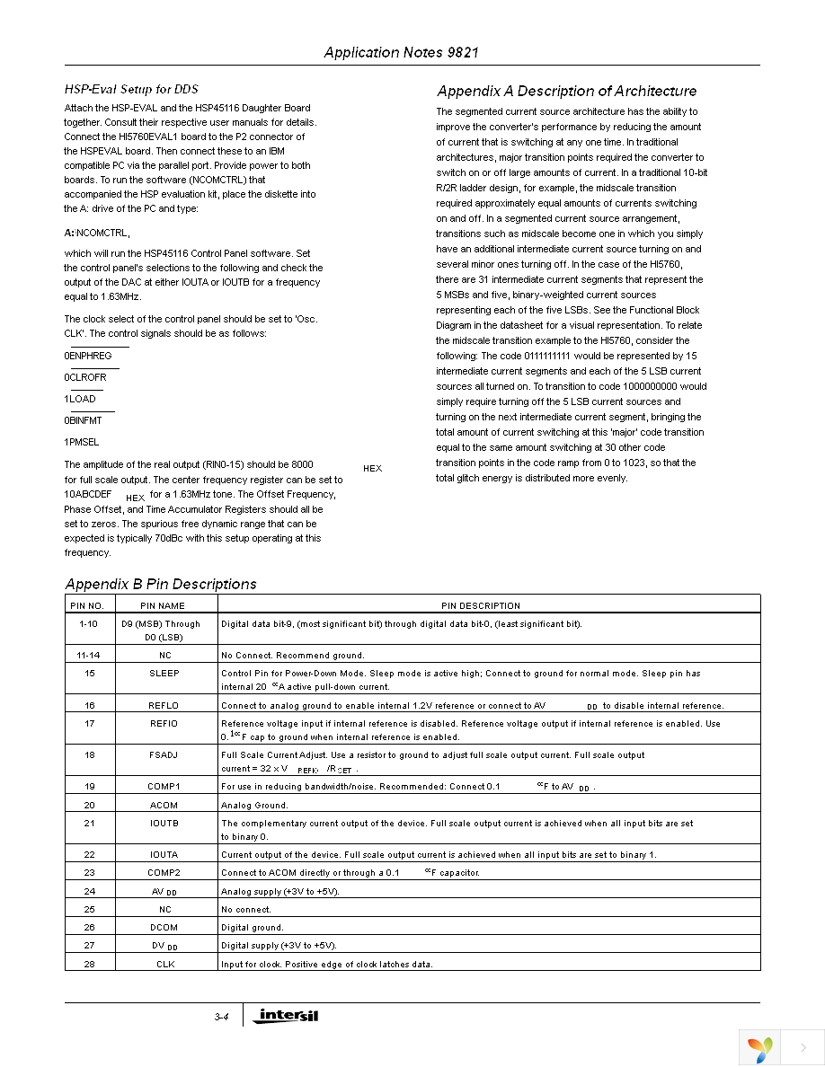 HI5760EVAL1 Page 4