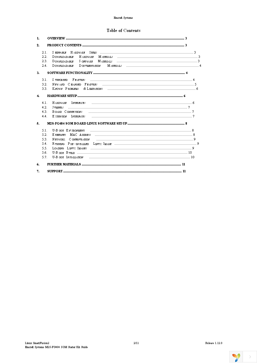 SF2-484-STARTER-KIT Page 2