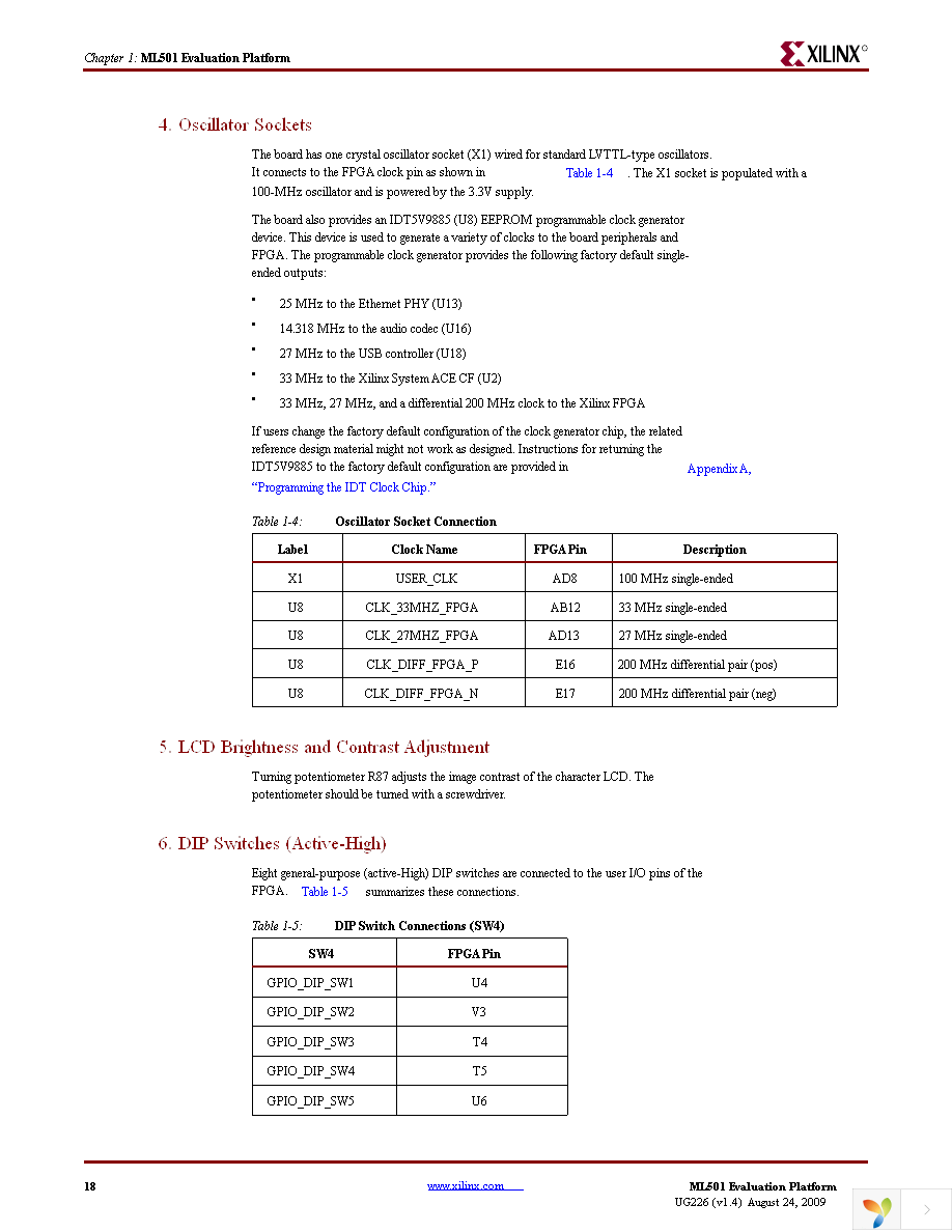 HW-V5-ML501-UNI-G Page 18