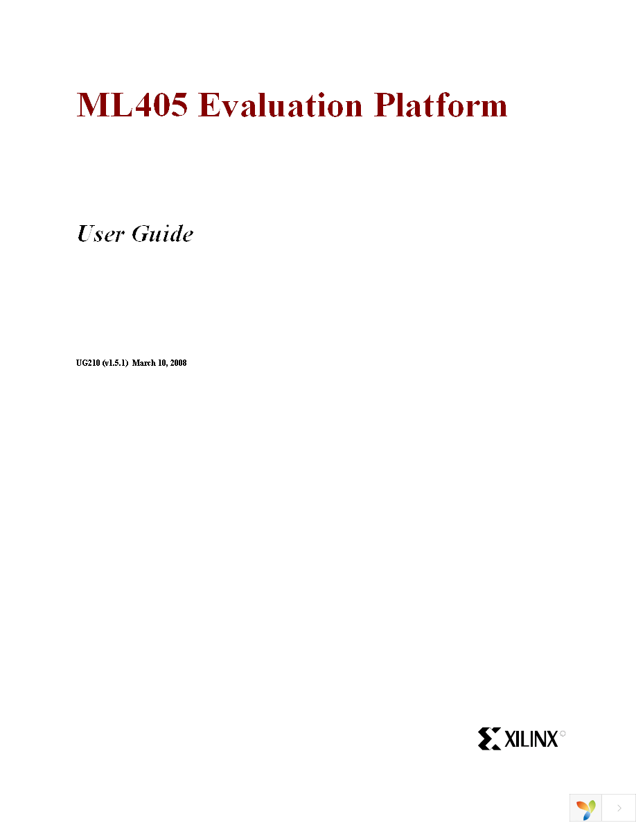 HW-V4-ML405-UNI-G Page 1