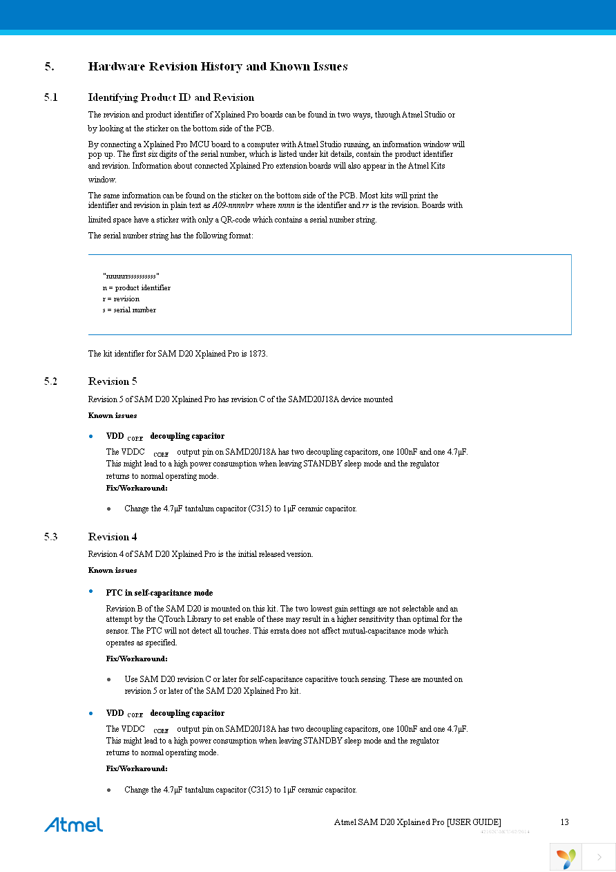 ATSAMD20-XPRO Page 13