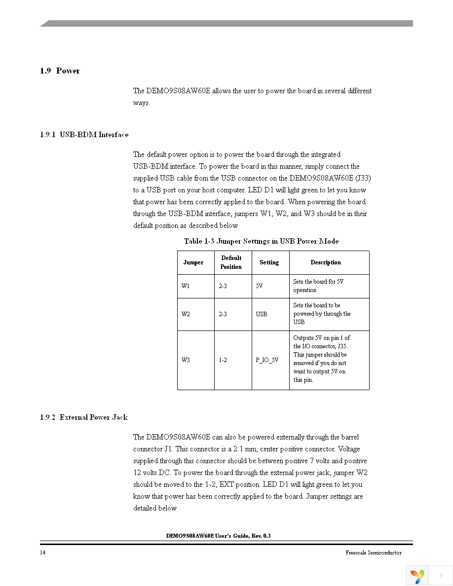 DEMO9S08AW60E Page 14