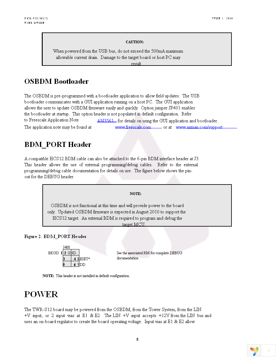 TWR-S12G128 Page 8