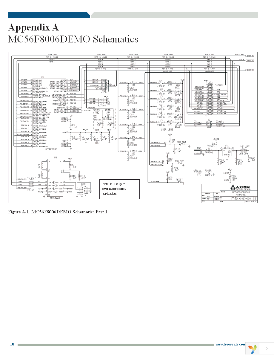 MC56F8006DEMO Page 10