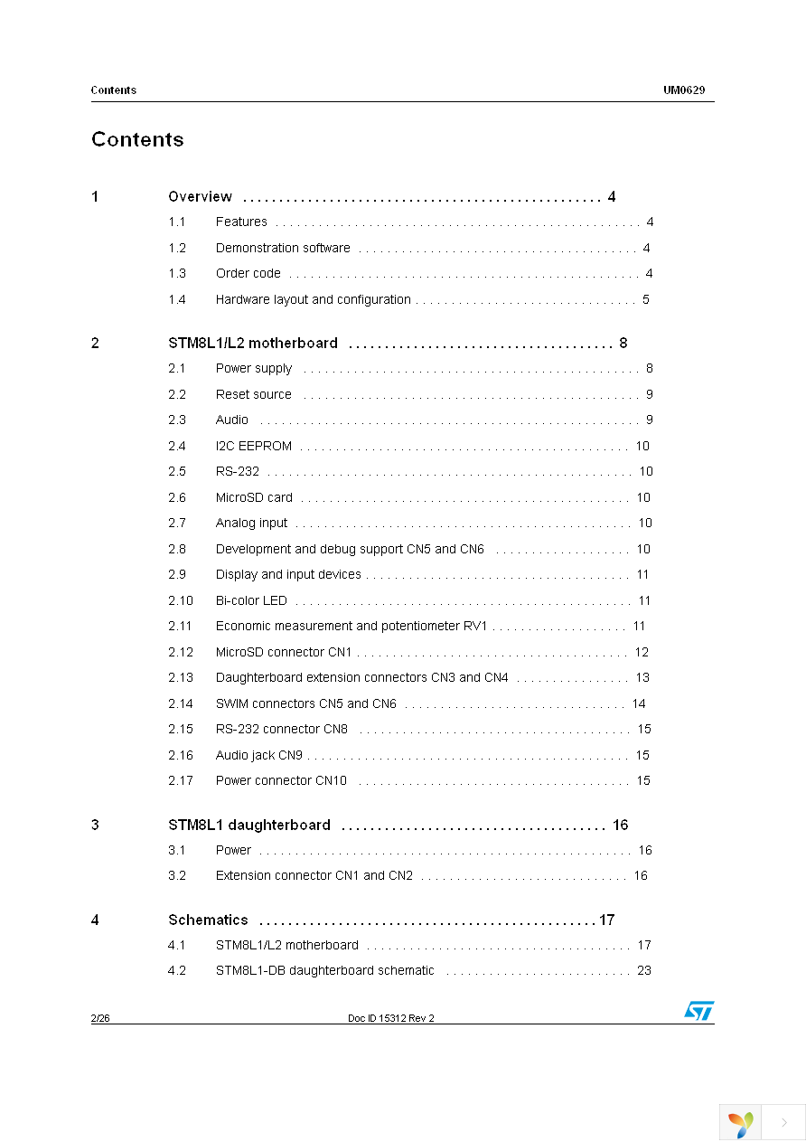 STM8L101-EVAL Page 2