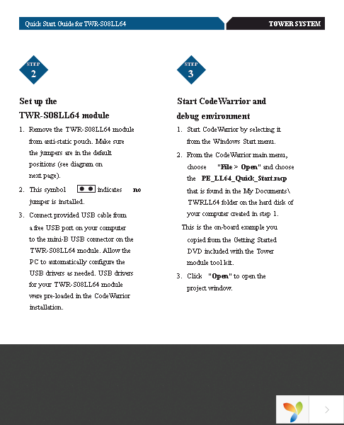 TWR-S08LL64-KIT Page 5