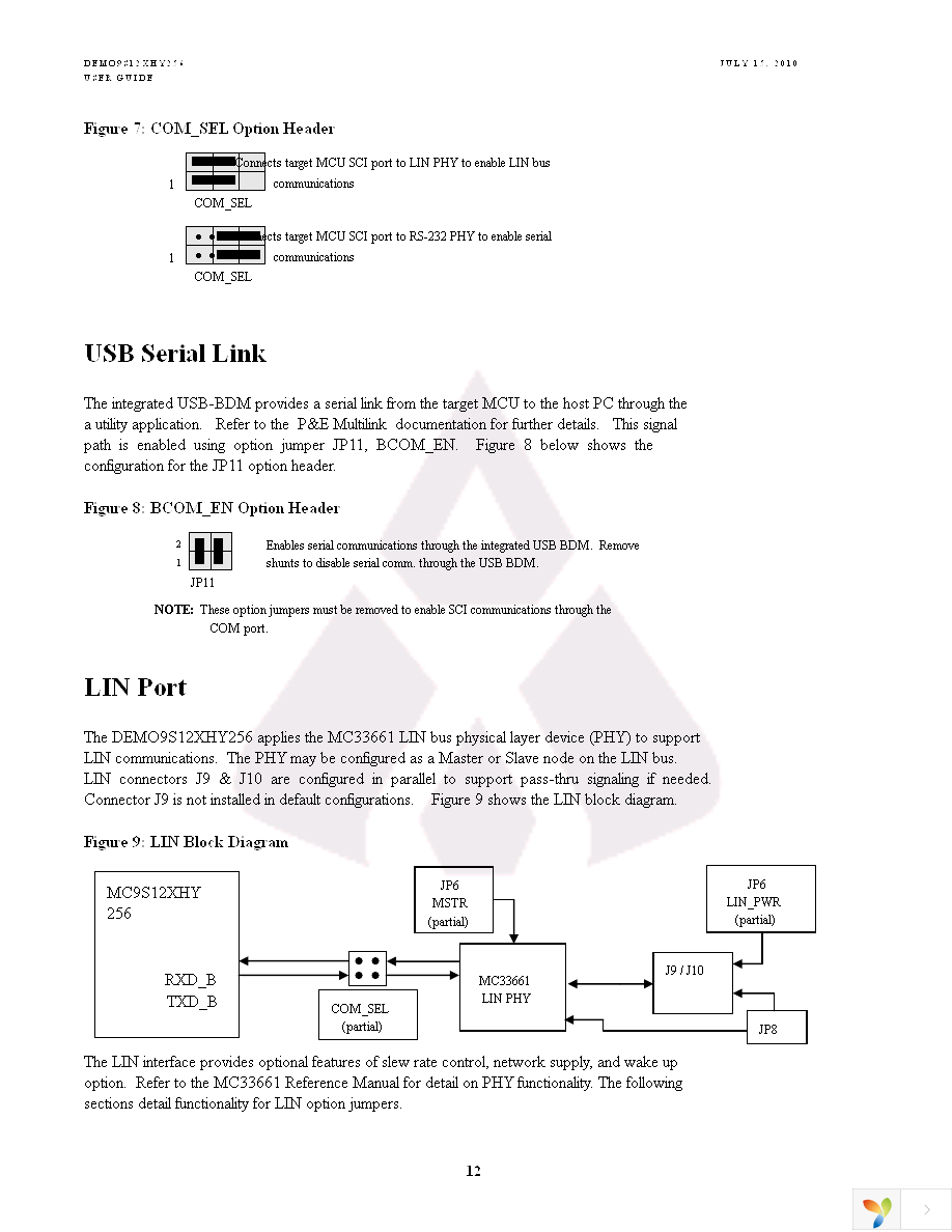 DEMO9S12XHY256 Page 12