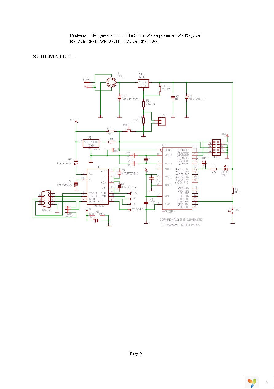 AVR-P28N-8MHZ Page 3