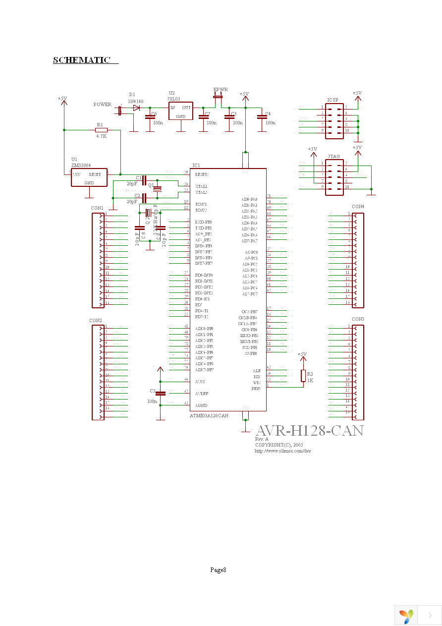 AVR-H128-CAN Page 8